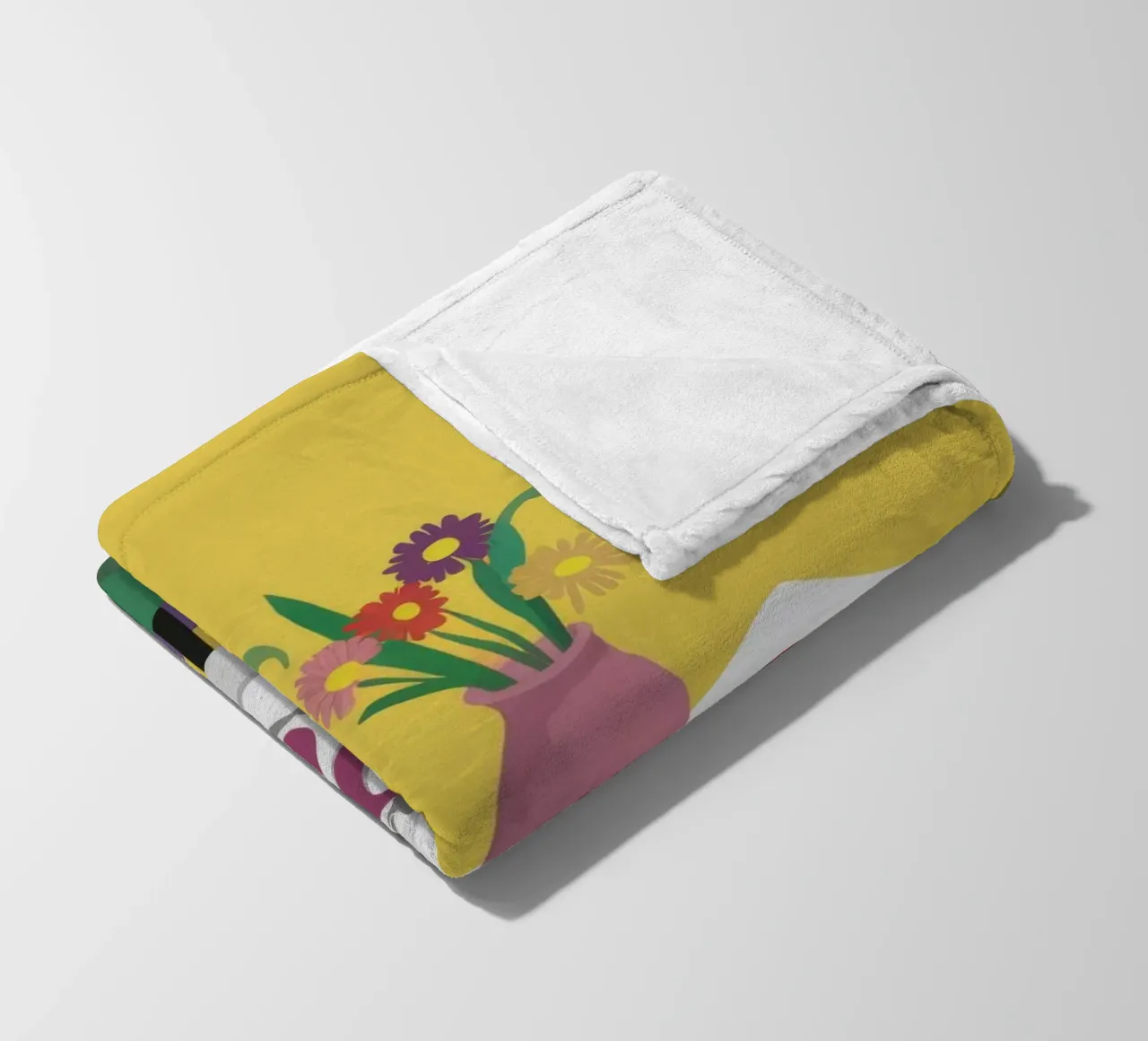 Dineren voor twee fleecedeken van Muse Artworks