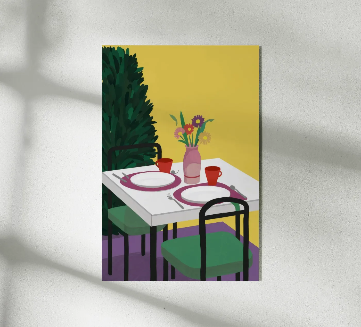Dining for Two plexiglass da Muse Artworks