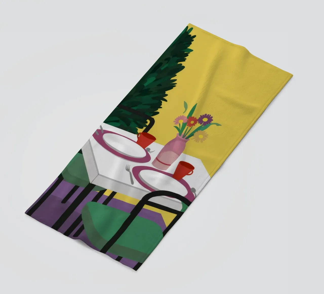 Cena per due telo mare da Muse Artworks