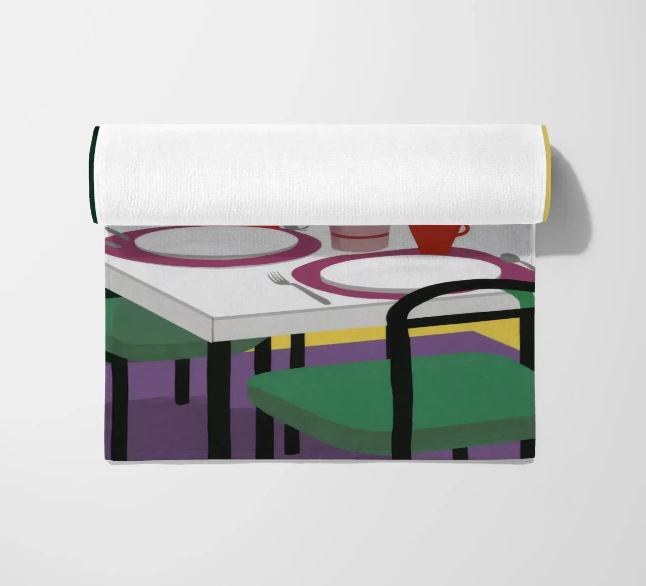 Cena per due telo mare da Muse Artworks