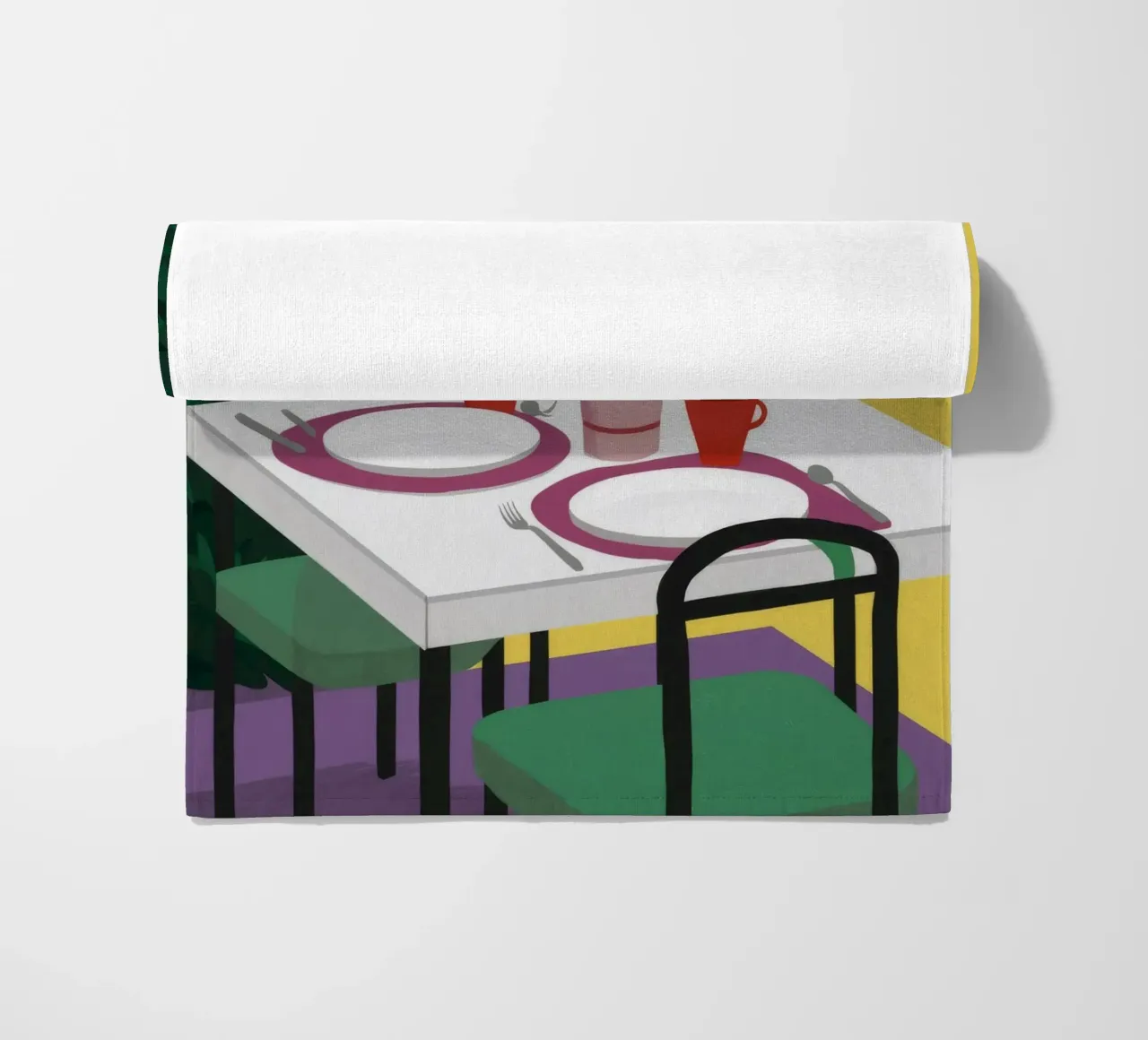 Cena per due telo mare da Muse Artworks