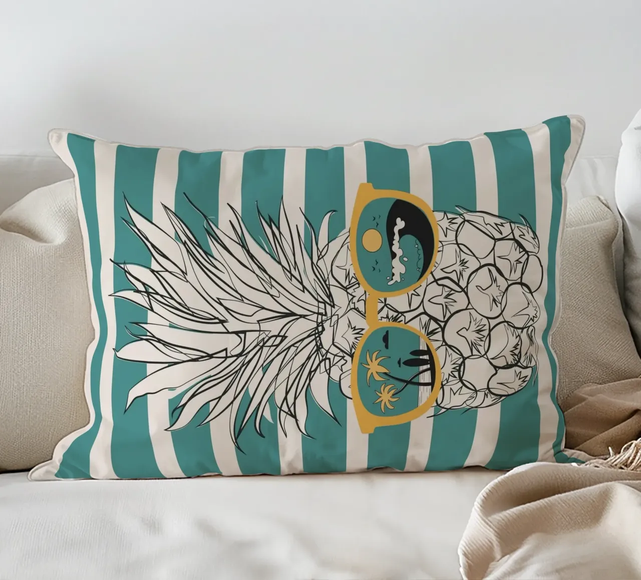 Pineapple Dreams cuscino da Flow Line
