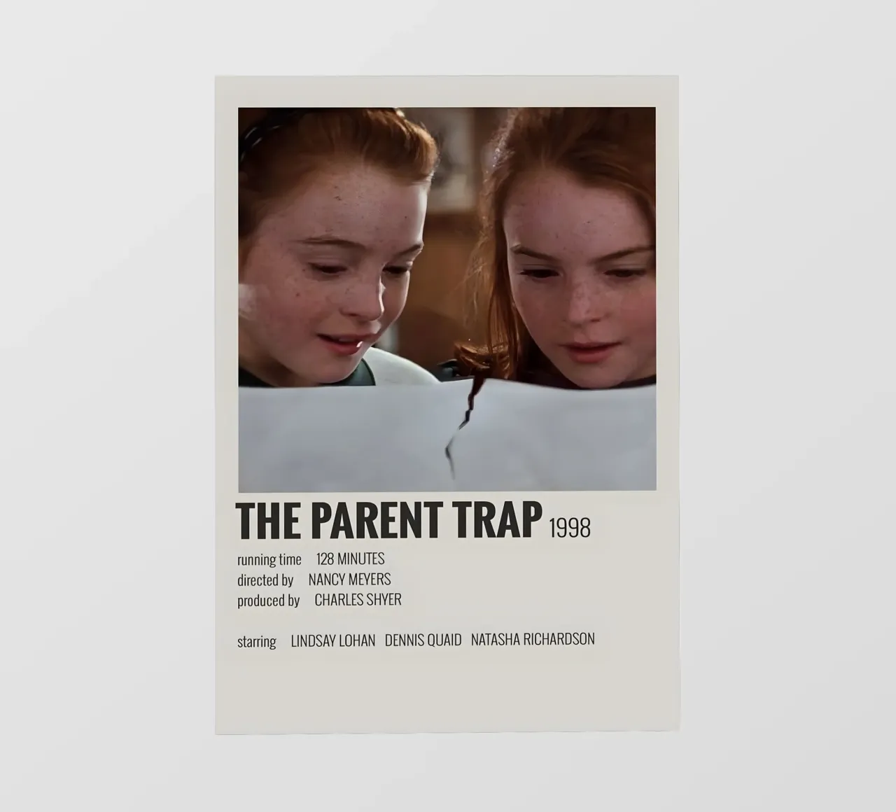 THE PARENT TRAP 1998 pellicola backlit da MVFminimalist