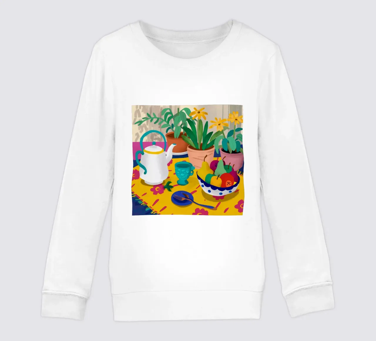 Joyful Daffodil Teatime felpa bambino da Stone Decade