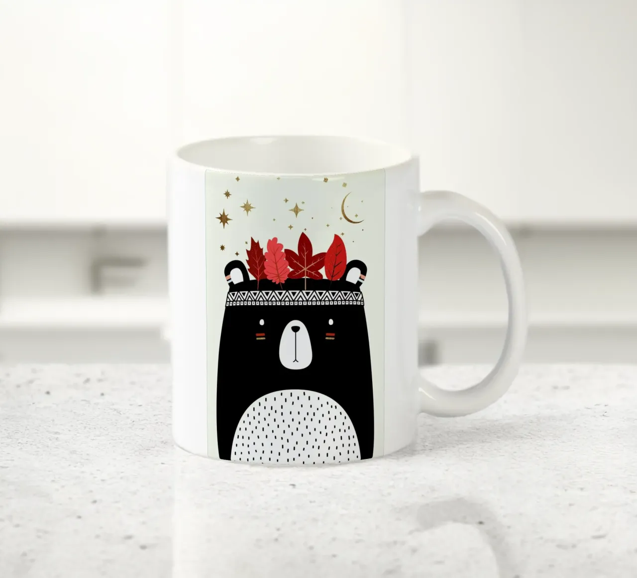Can't Wait For Christmas 1 tazza in ceramica da Kubistika