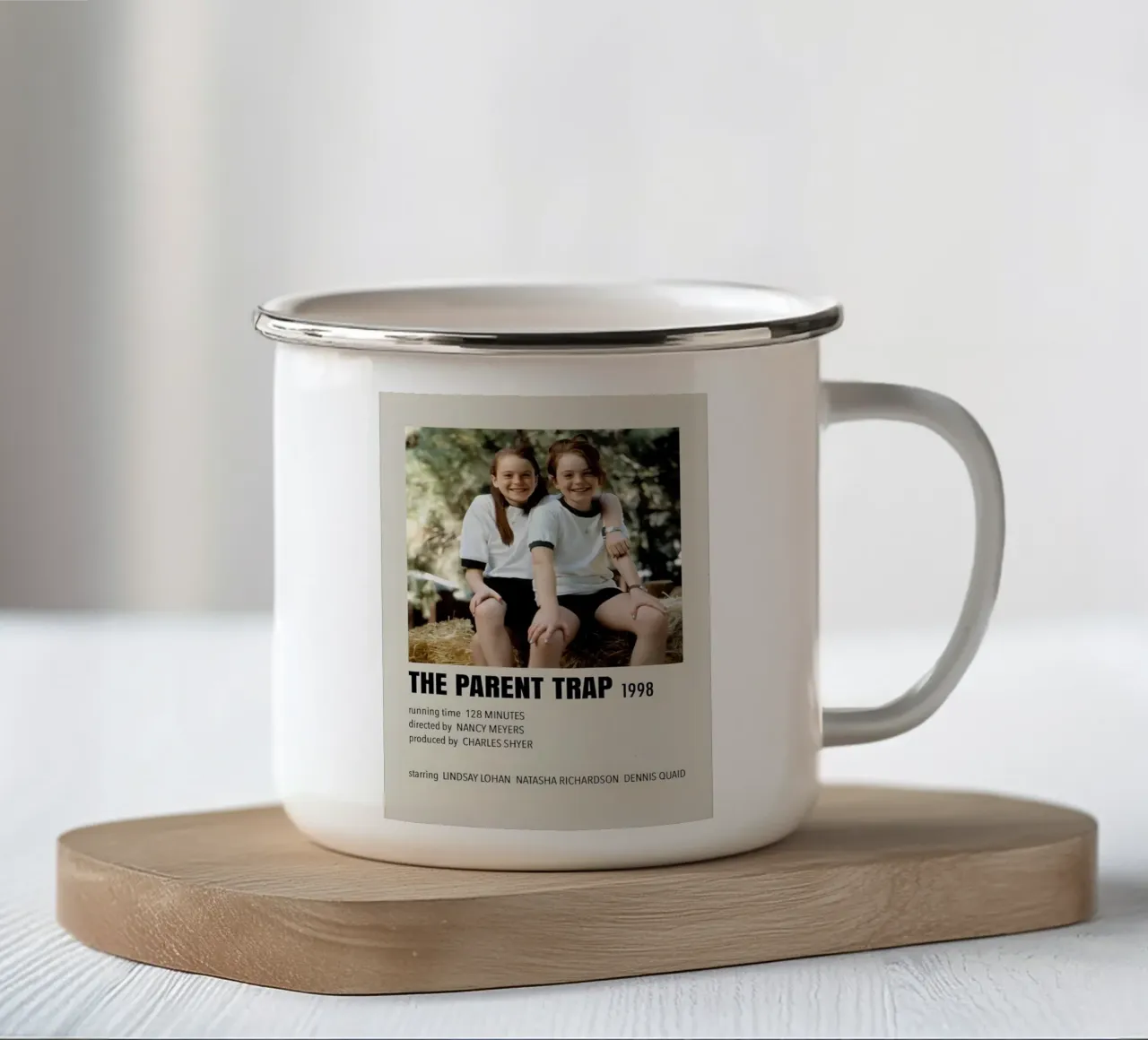 THE PARENT TRAP 1998 tazza in smalto da MVFminimalist