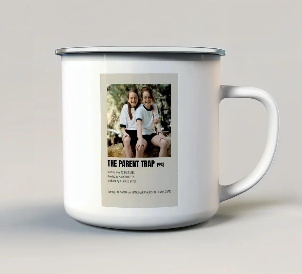 THE PARENT TRAP 1998 tazza in smalto da MVFminimalist