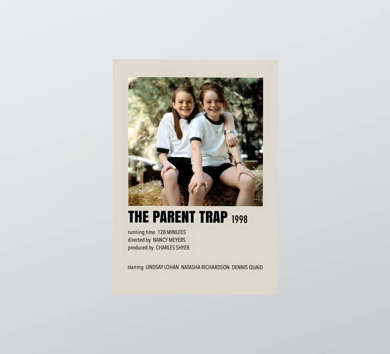THE PARENT TRAP 1998 adesivo da MVFminimalist