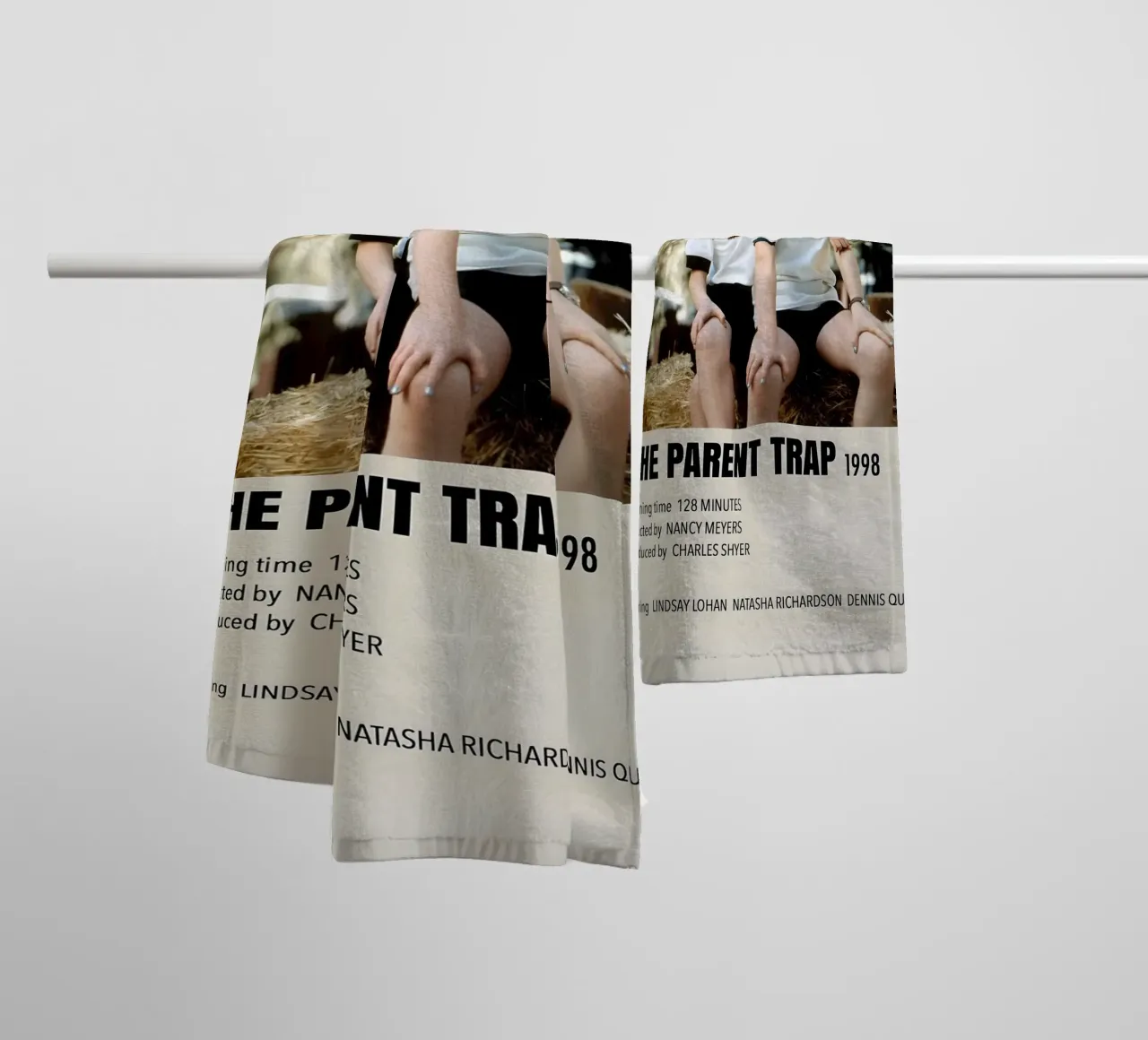 THE PARENT TRAP 1998 asciugamano da bagno da MVFminimalist