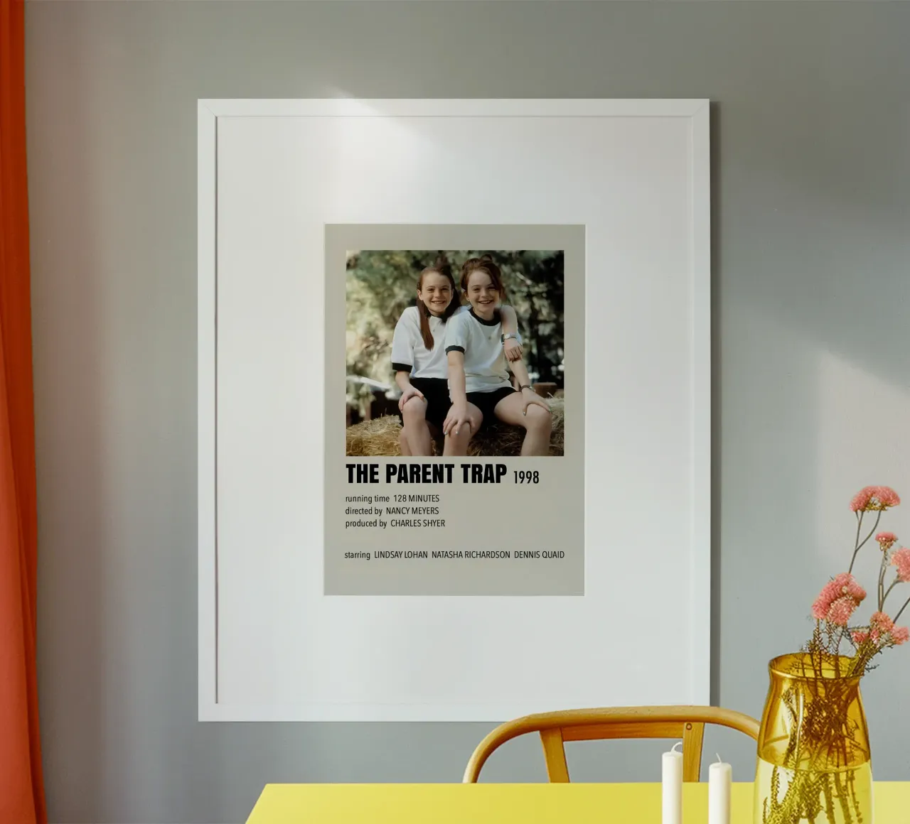 THE PARENT TRAP 1998 carta hahnemühle da MVFminimalist