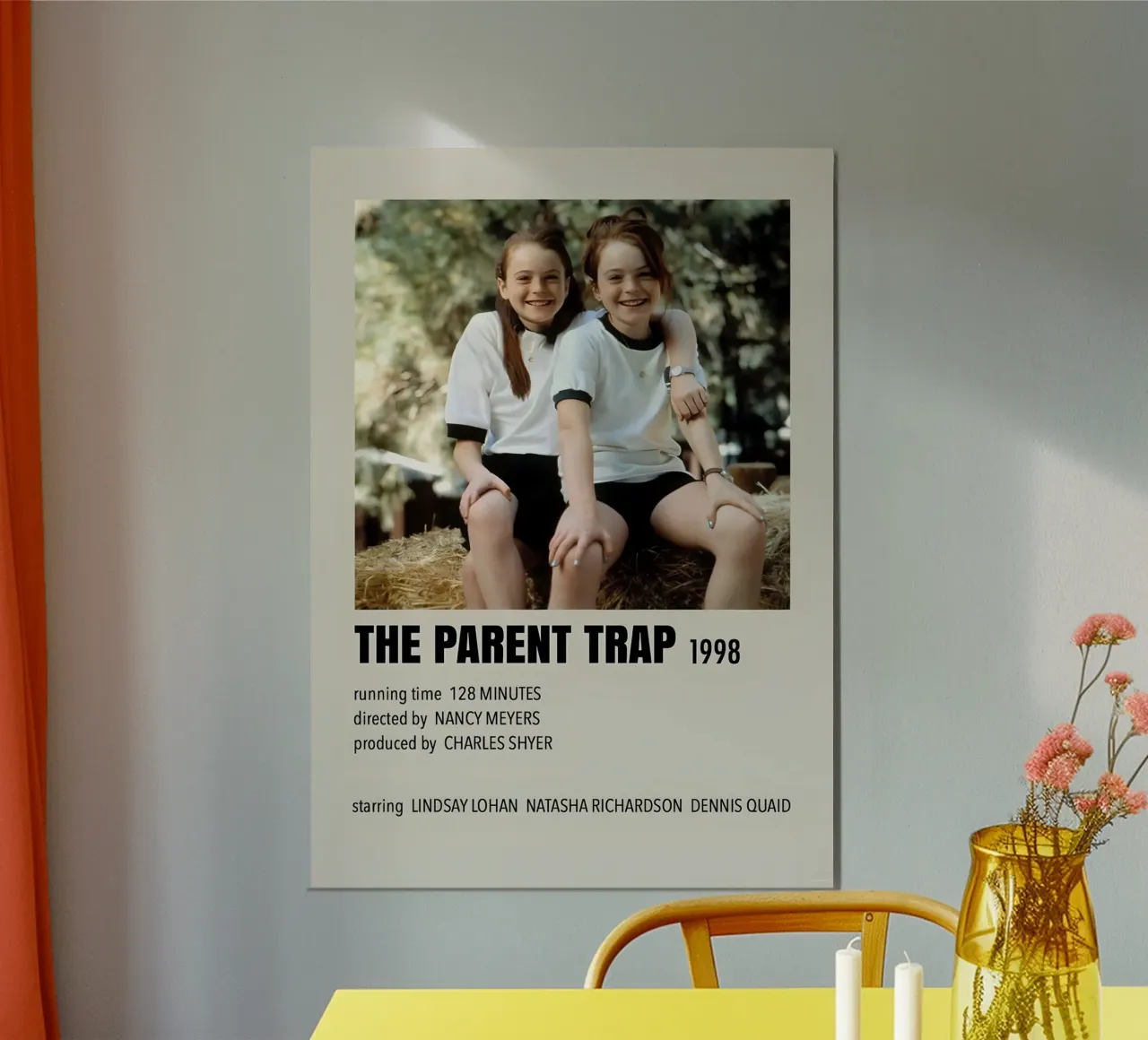THE PARENT TRAP 1998 carta hahnemühle da MVFminimalist
