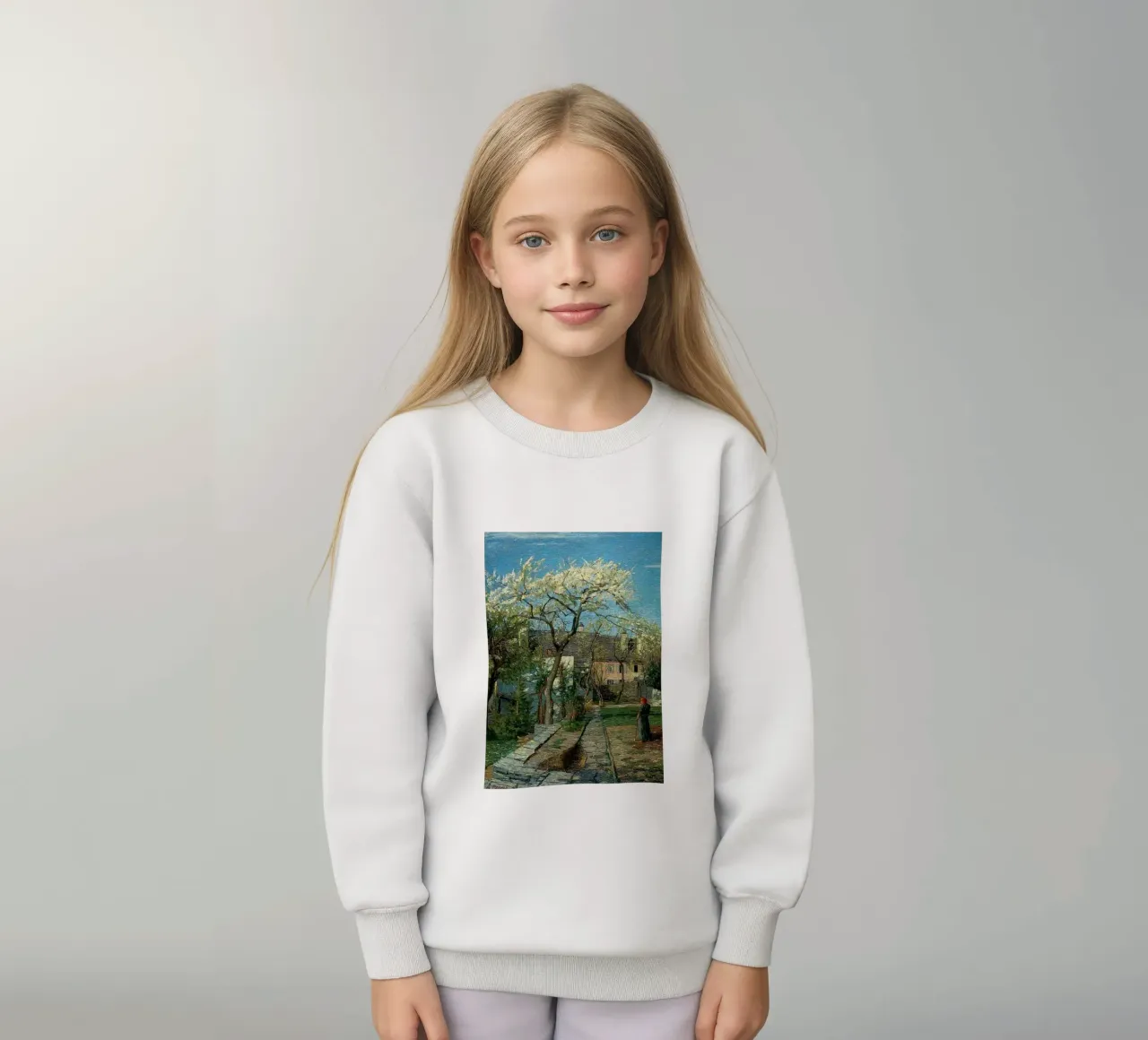 spazzare il cortile anteriore felpa bambino da cloud shop
