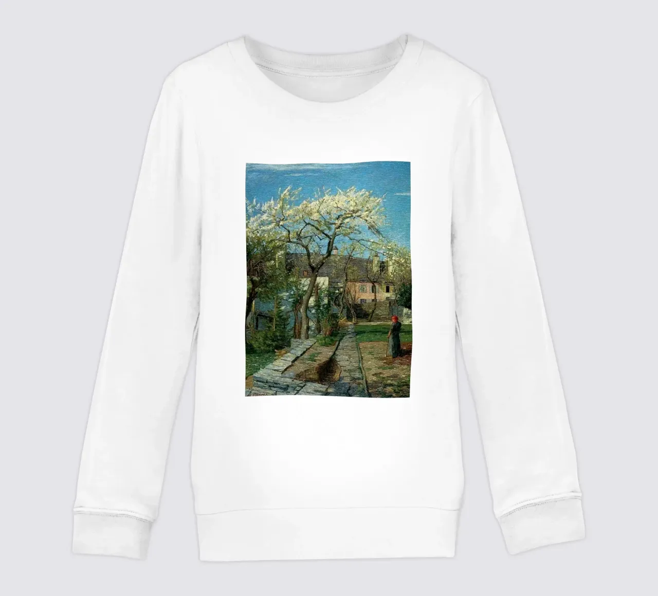 spazzare il cortile anteriore felpa bambino da cloud shop