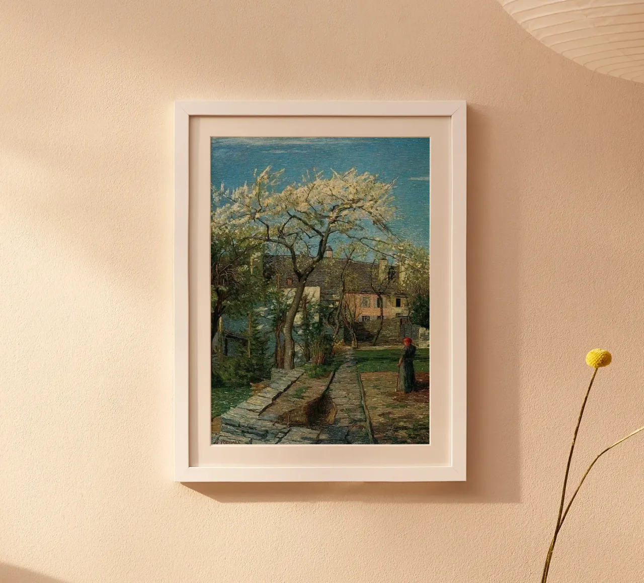 spazzare il cortile anteriore poster da cloud shop