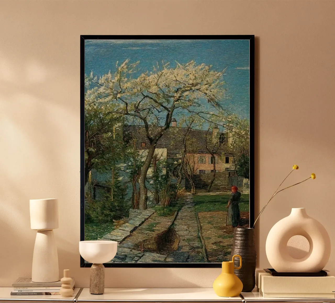 spazzare il cortile anteriore poster da cloud shop