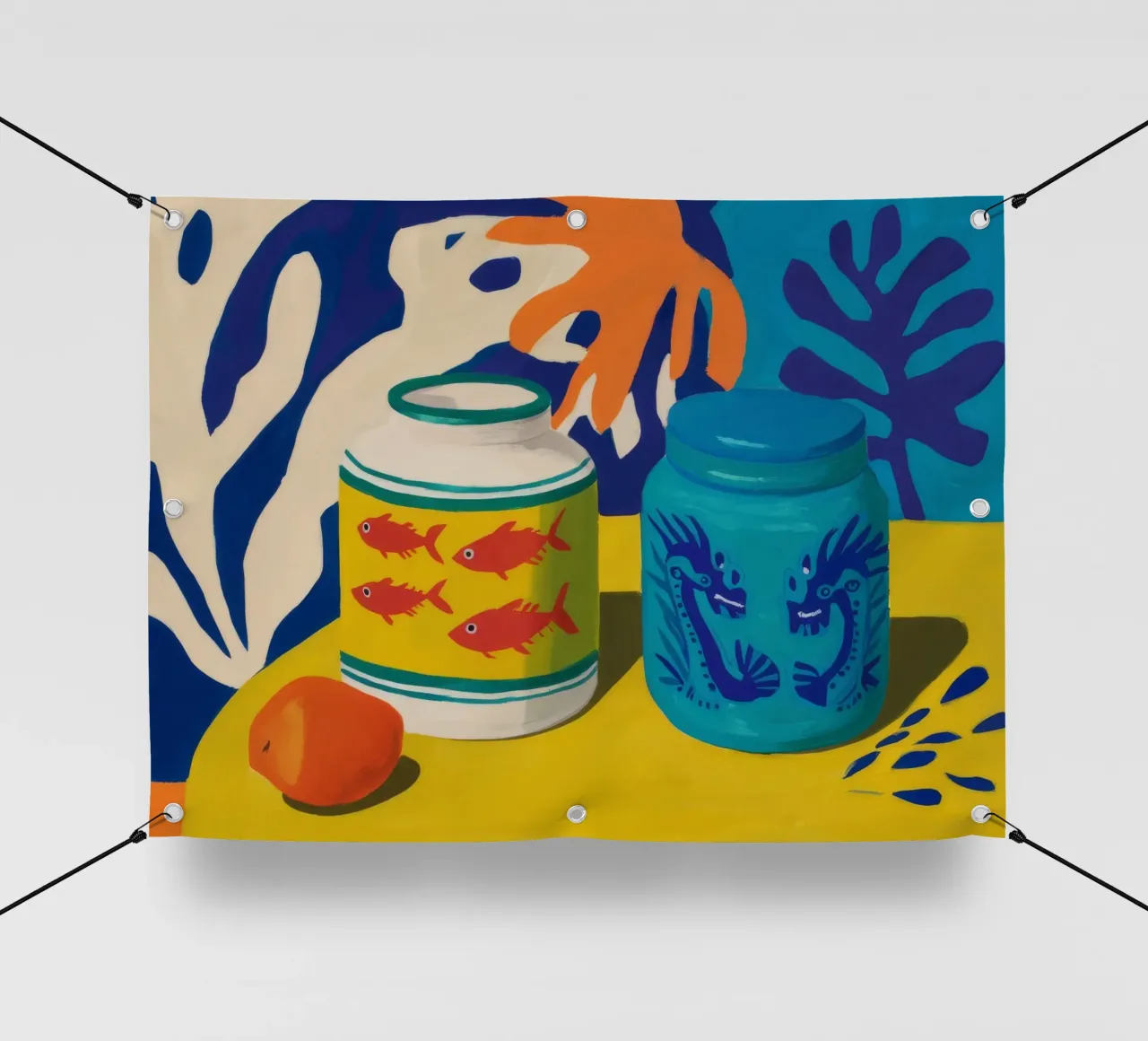 Abstract Tin Can pvc cover by Stone Decade