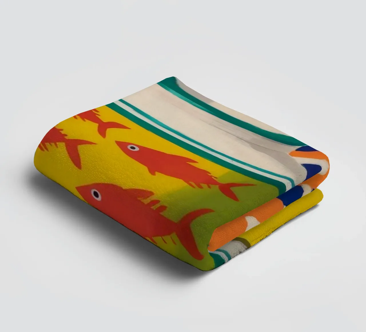 Abstract Tin Can towel by Stone Decade