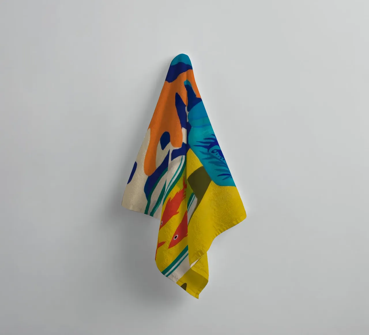 Abstract Tin Can towel by Stone Decade