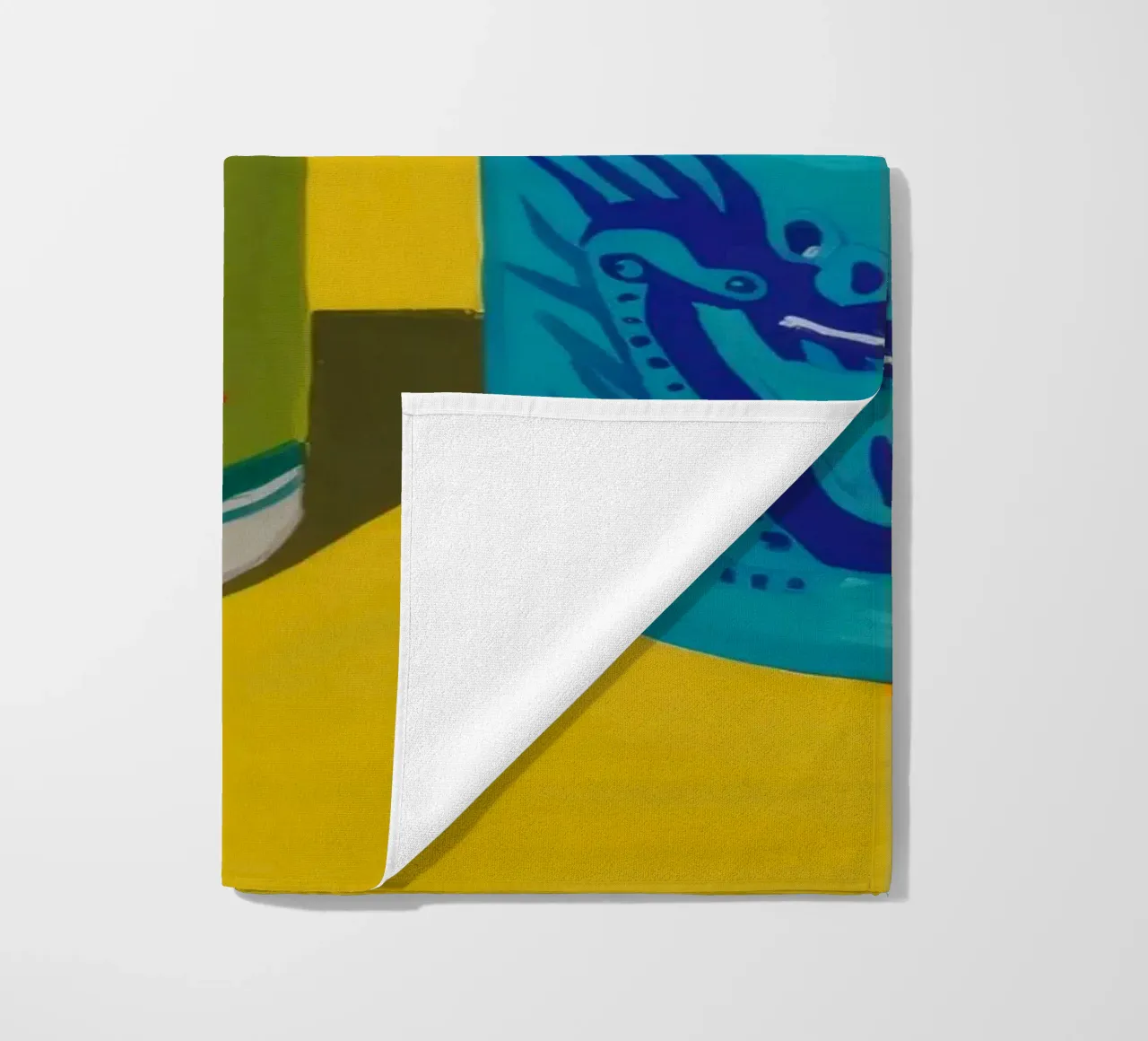 Abstract Tin Can beach towel by Stone Decade