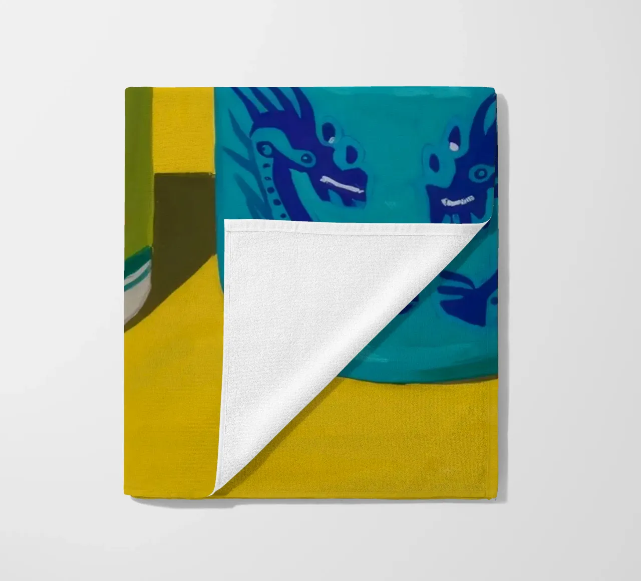 Abstract Tin Can beach towel by Stone Decade