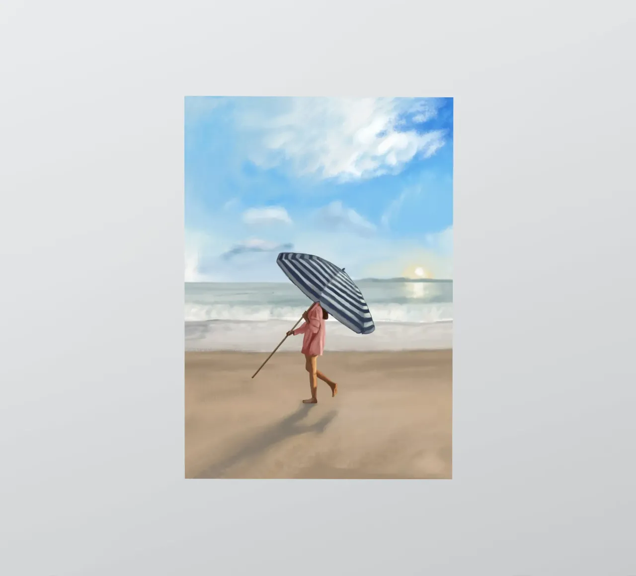 Barefoot in the Sand sticker by Verse