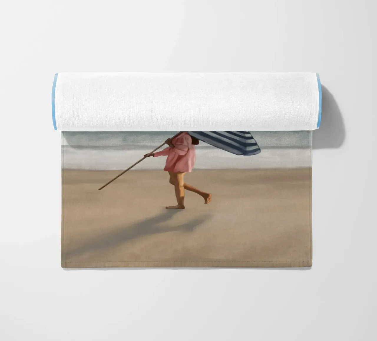 A piedi nudi nella sabbia telo mare da Verse