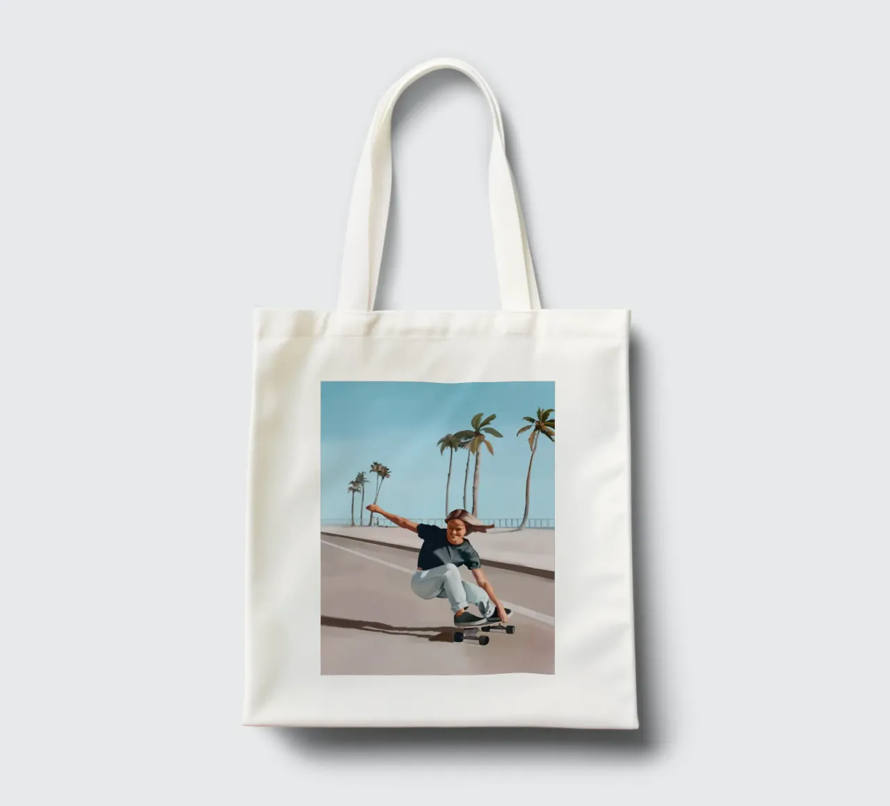 Cavalcata di Palm Breeze borsa in juta da Verse
