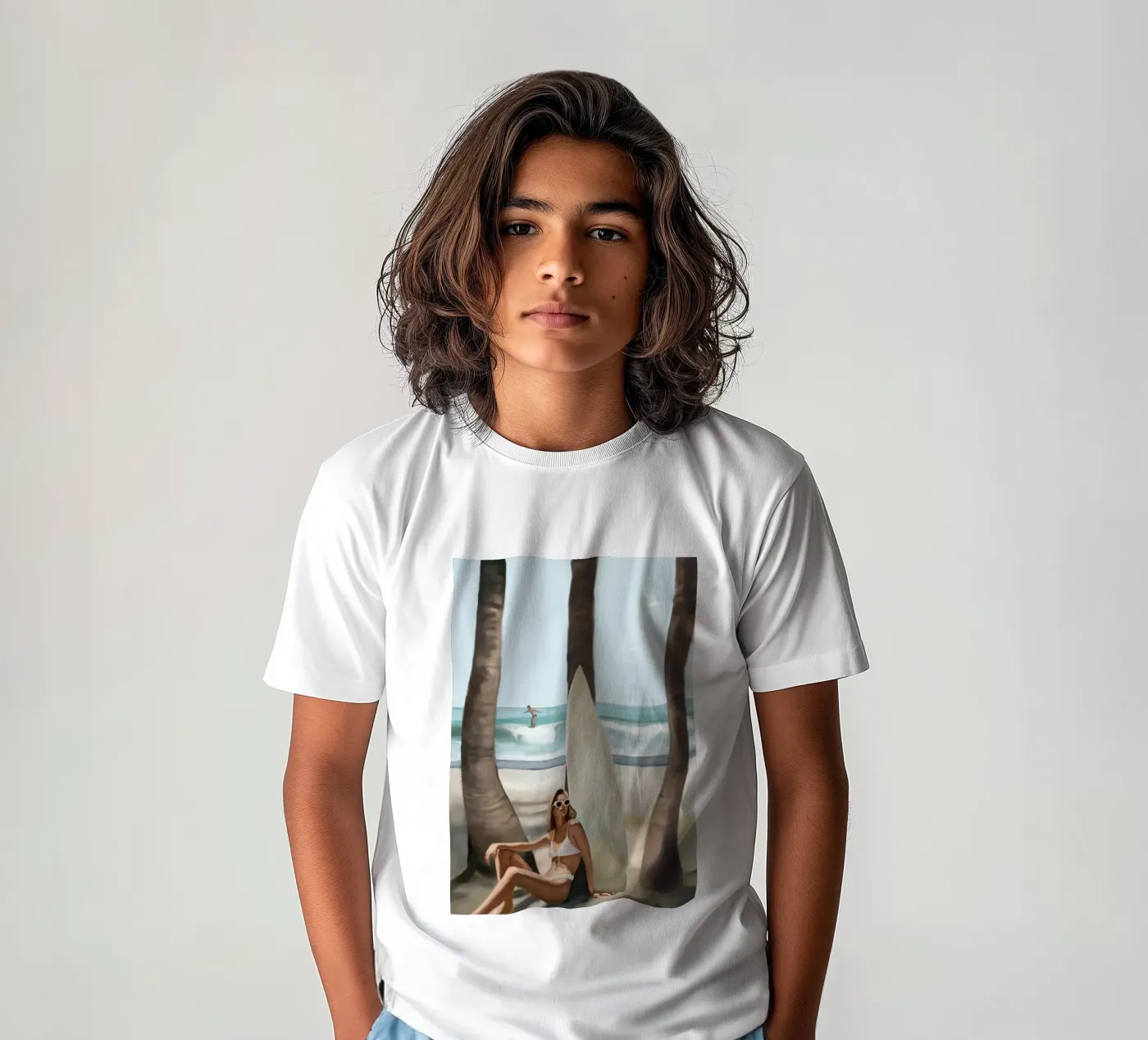 Surf e ombra t-shirt bambini da Verse