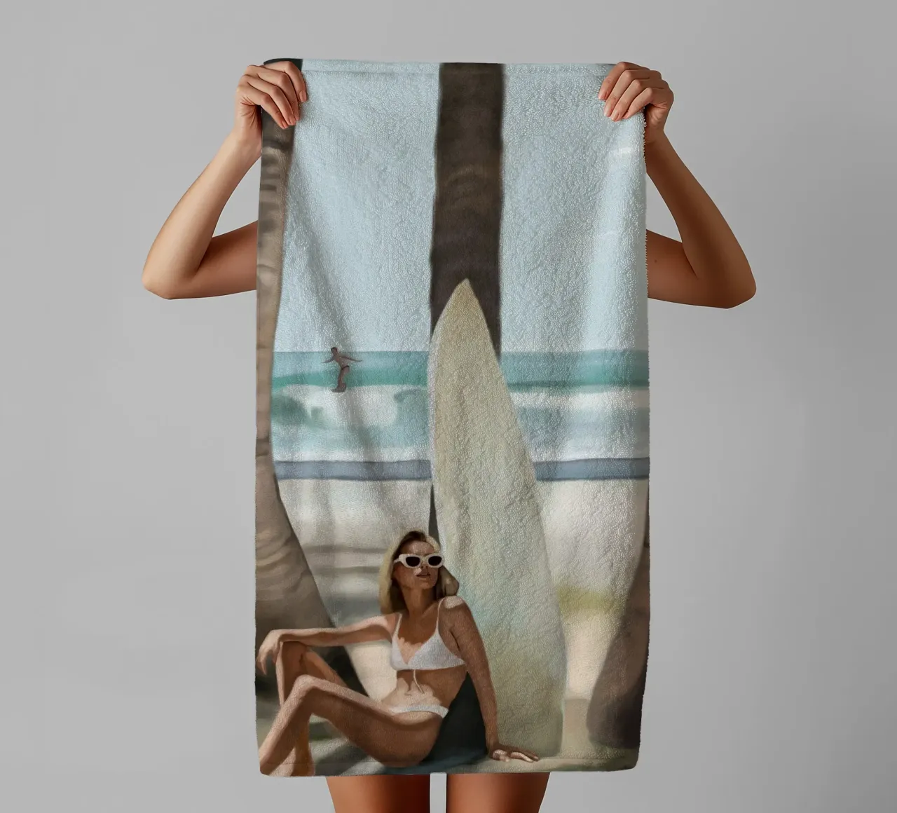 Surf and Shade towel by Verse