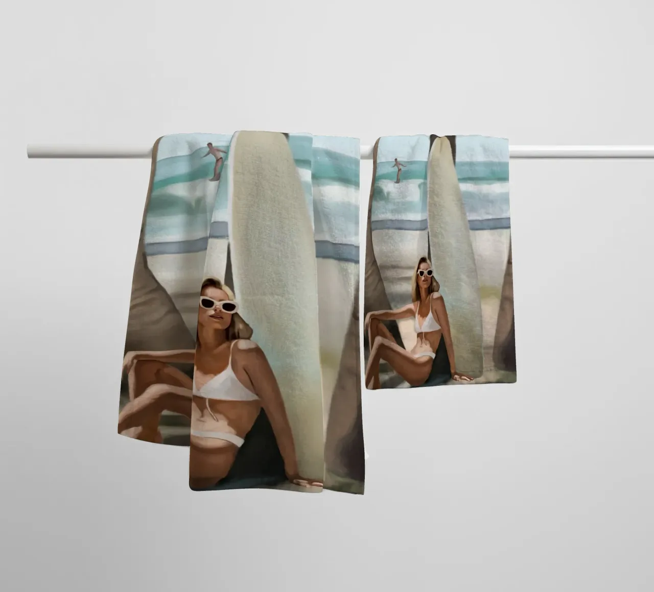 Surf and Shade towel by Verse