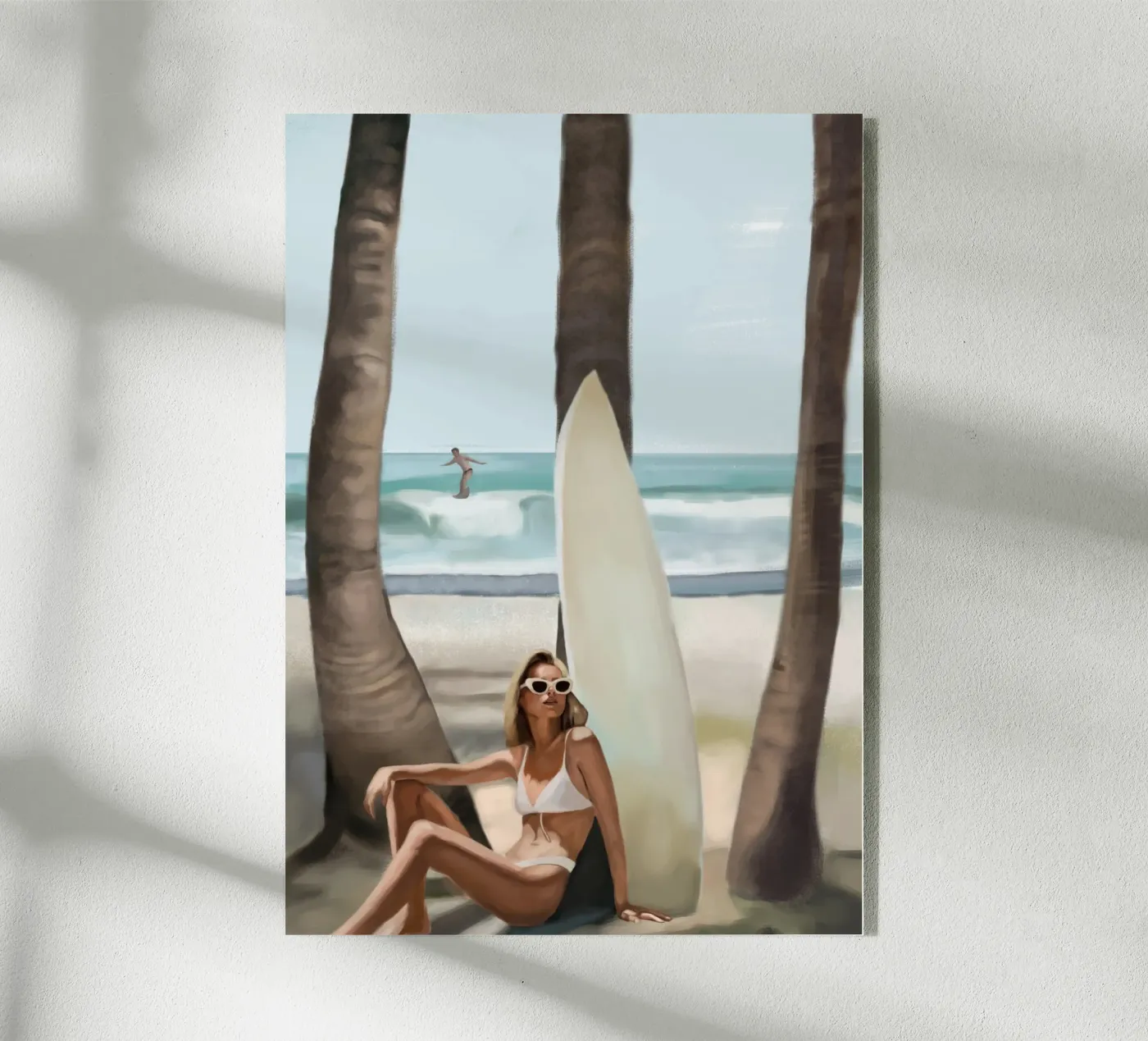 Brandung und Schatten Acryl-Glas von Verse