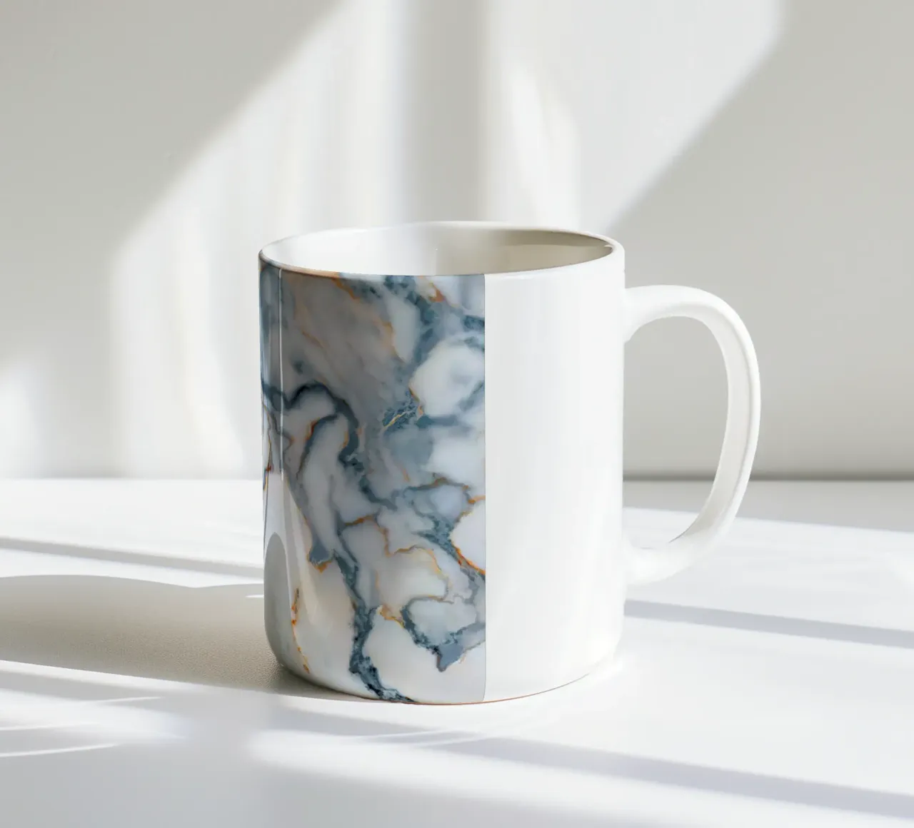 India Marble Map tazza in ceramica da Octavian