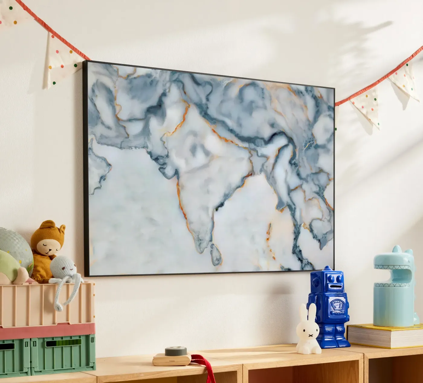 India Marble Map forex plate by Octavian