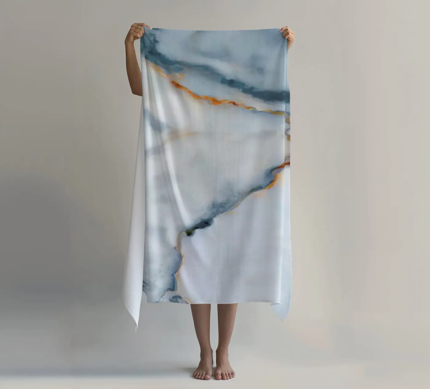 India Marble Map telo mare da Octavian