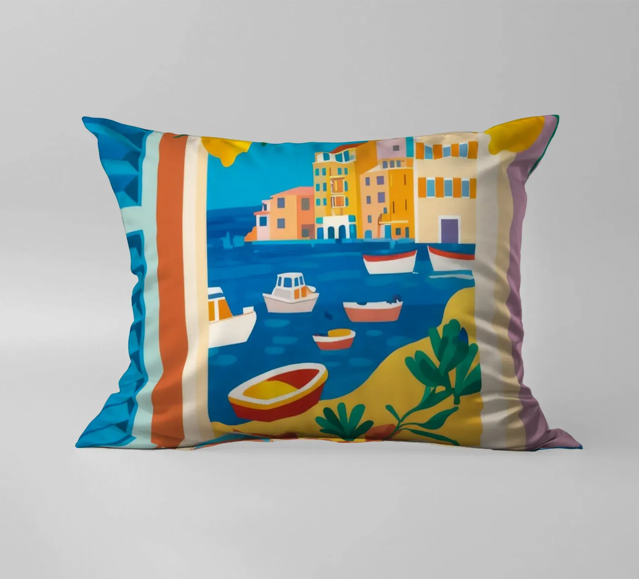 Lemon Tree Seaview cuscino da FadeAura