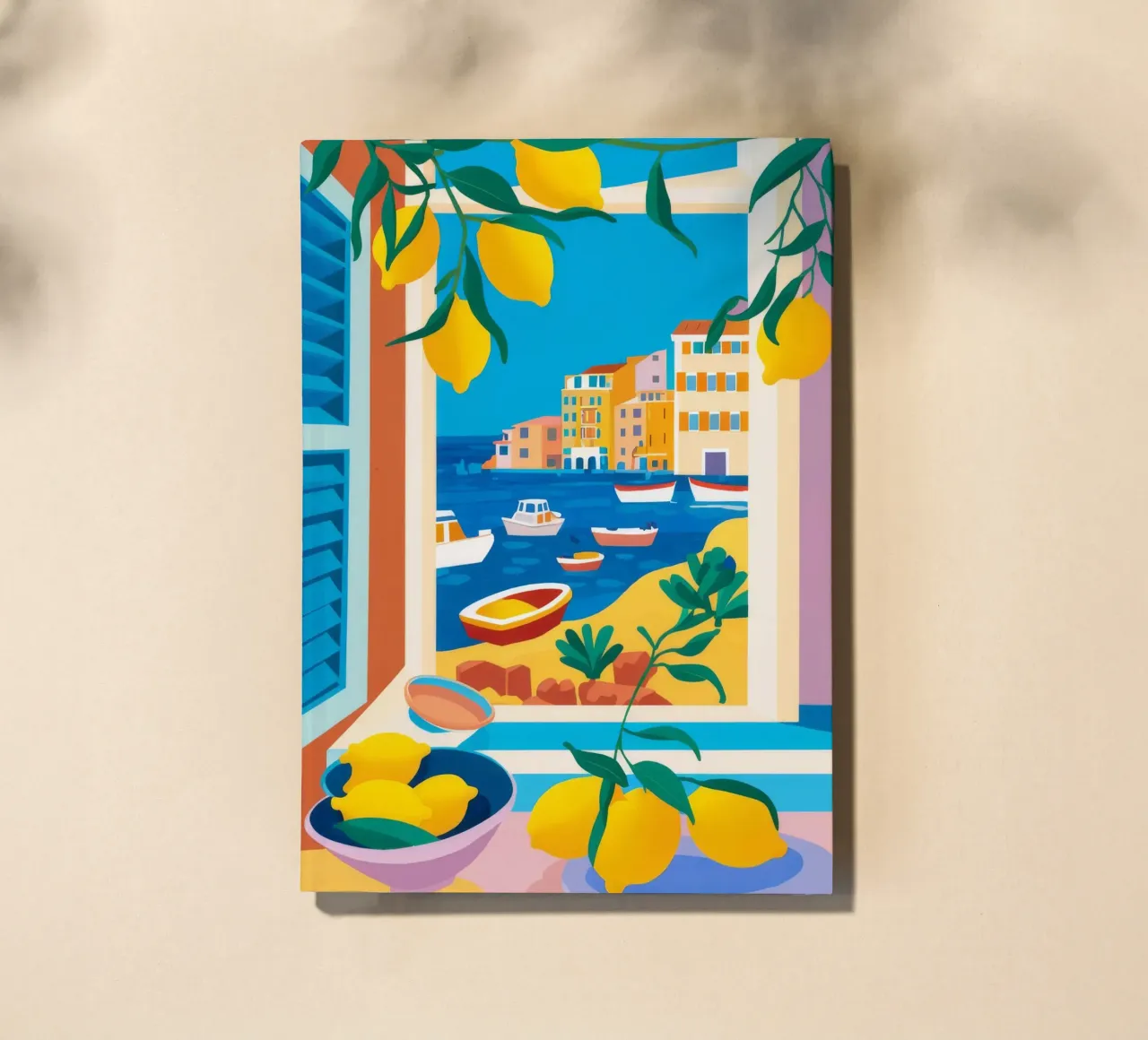 Lemon Tree Seaview notebook by FadeAura