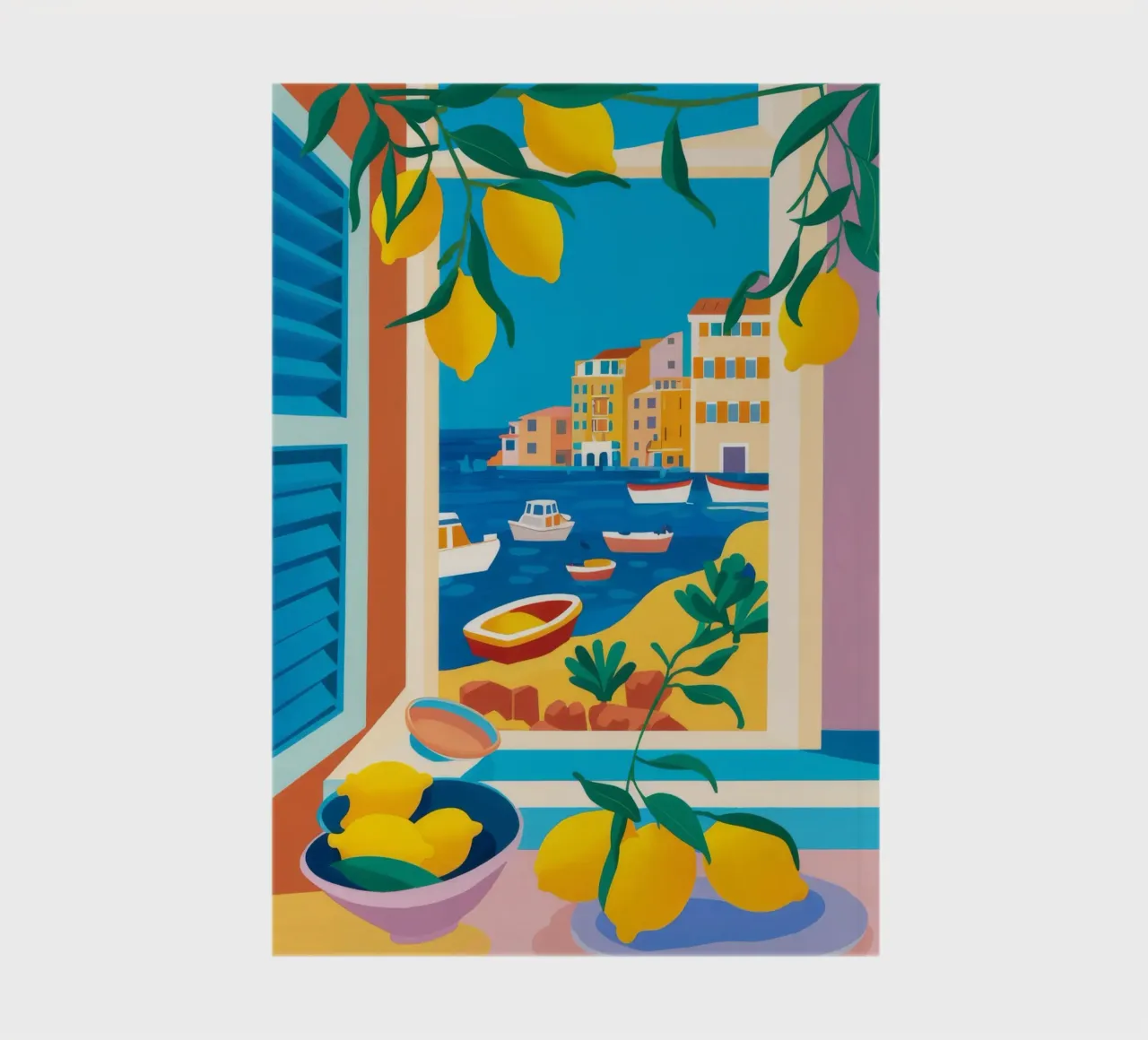 Lemon Tree Seaview notebook by FadeAura