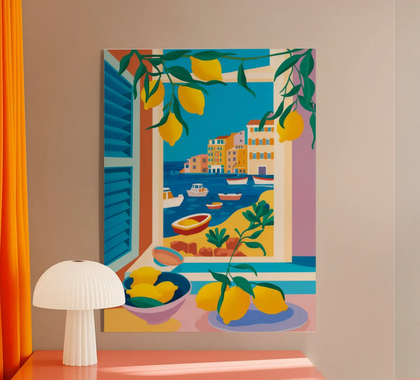 Lemon Tree Seaview plexiglass da FadeAura