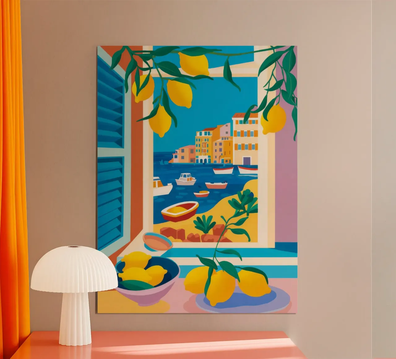 Lemon Tree Seaview carta hahnemühle da FadeAura