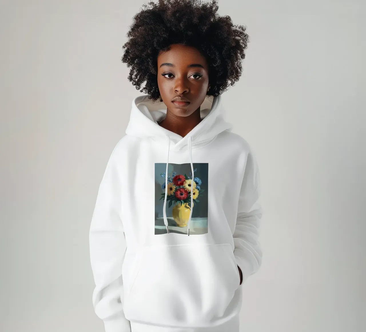 Golden Vase Gloom hoodie by Stone Decade
