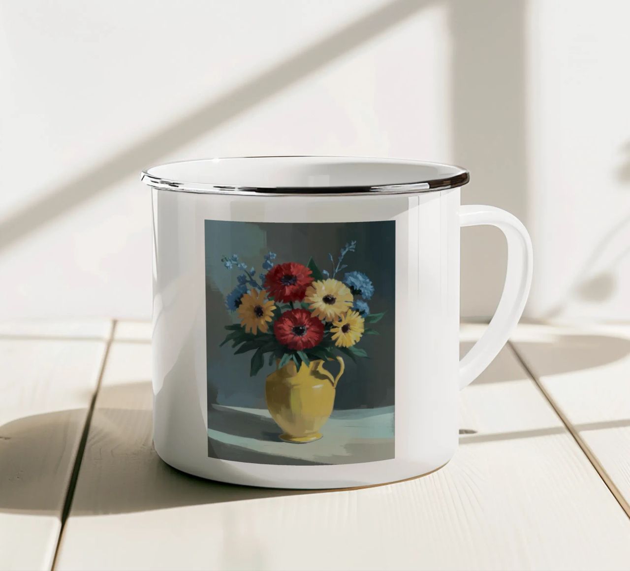 Vaso d'oro Gloom tazza in smalto da Stone Decade