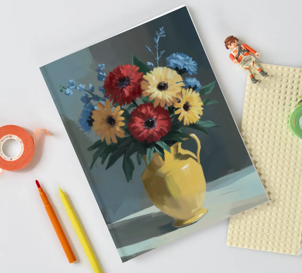 Golden Vase Gloom notebook by Stone Decade