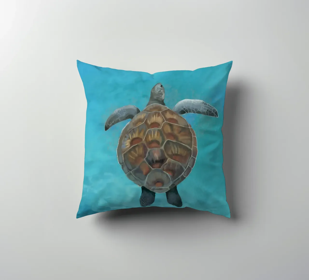 Serenità delle tartarughe marine cuscino da Verse