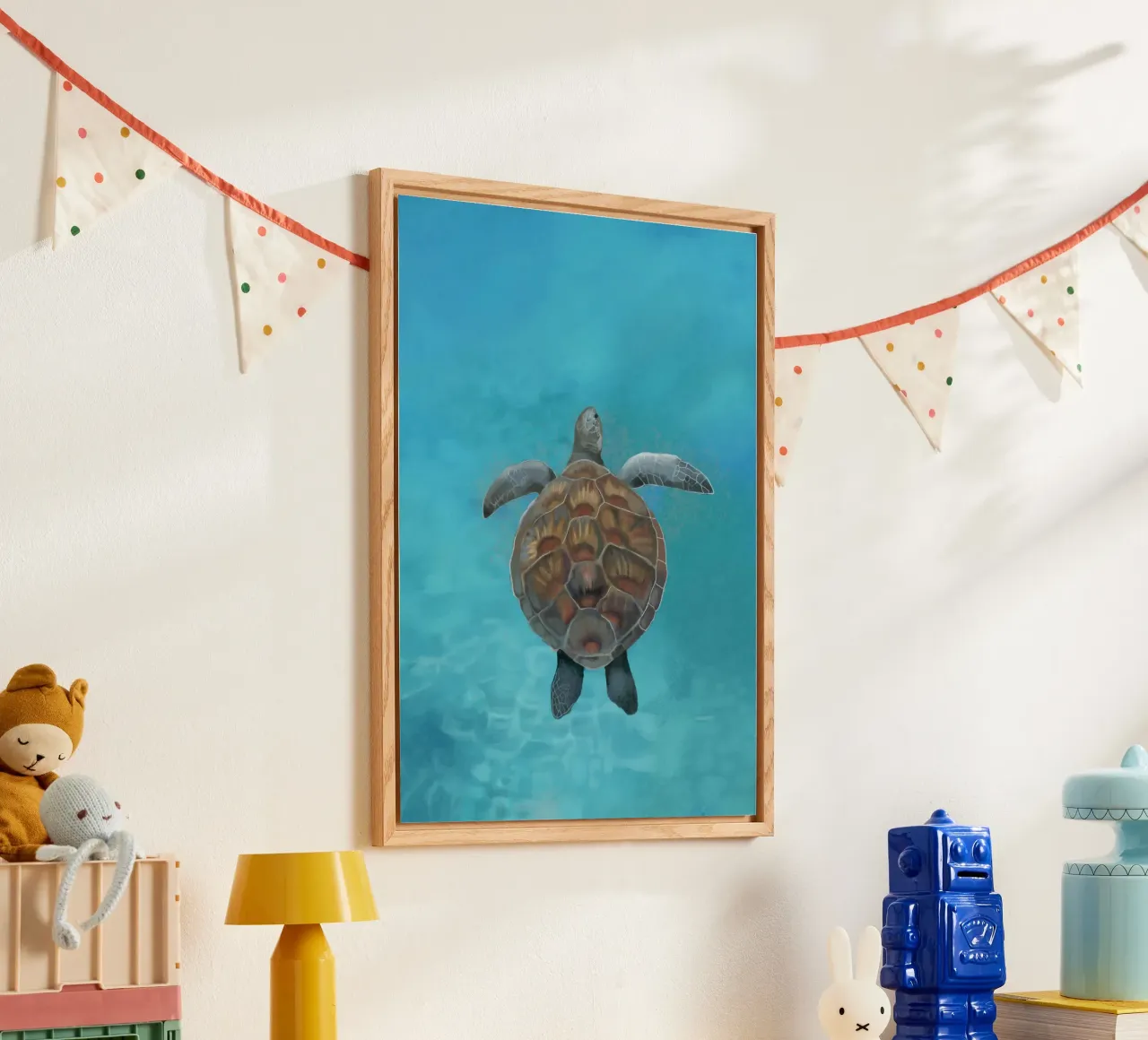 Serenità delle tartarughe marine plexiglass da Verse