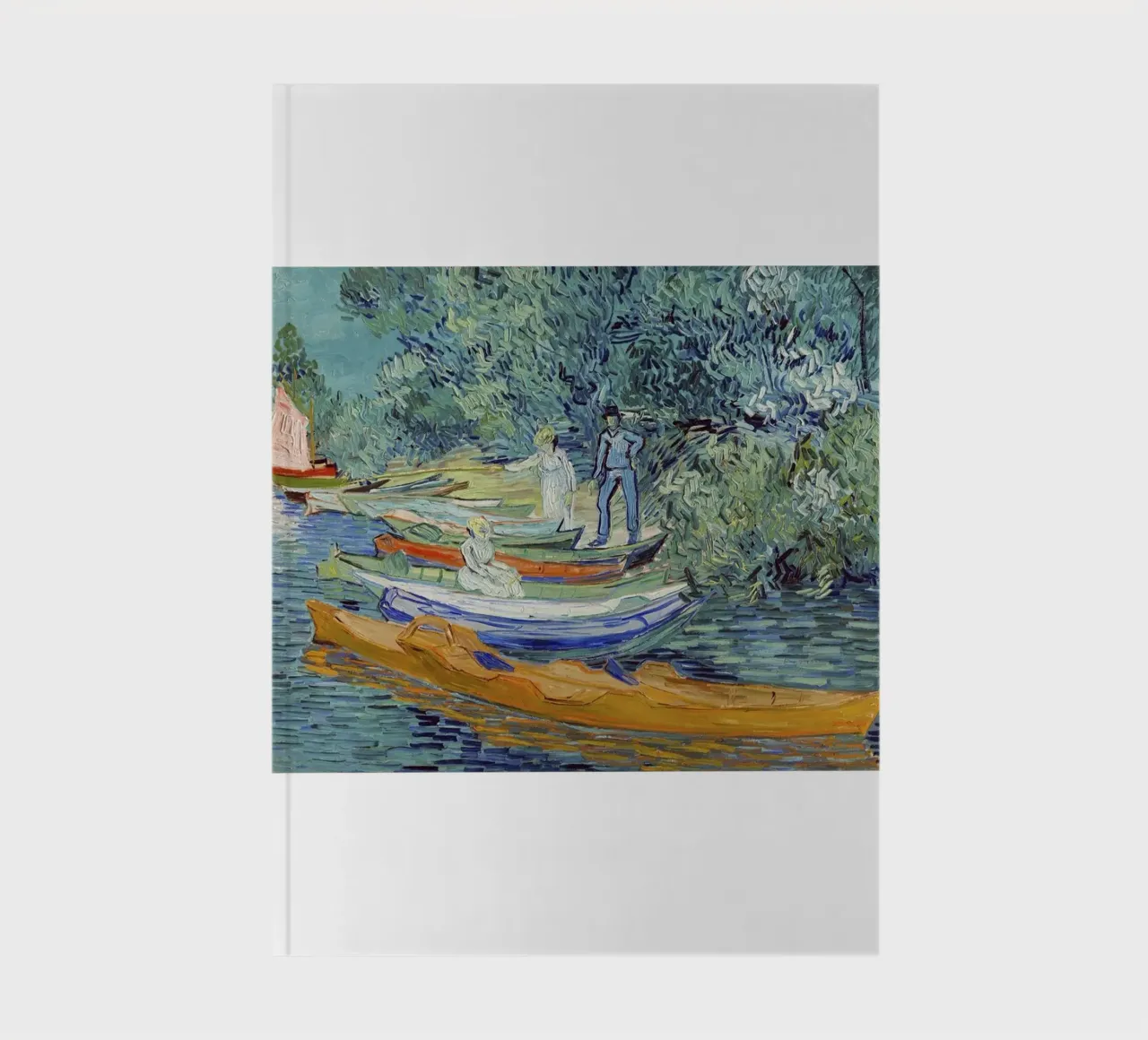 someone is boarding a boat notebook by cloud shop