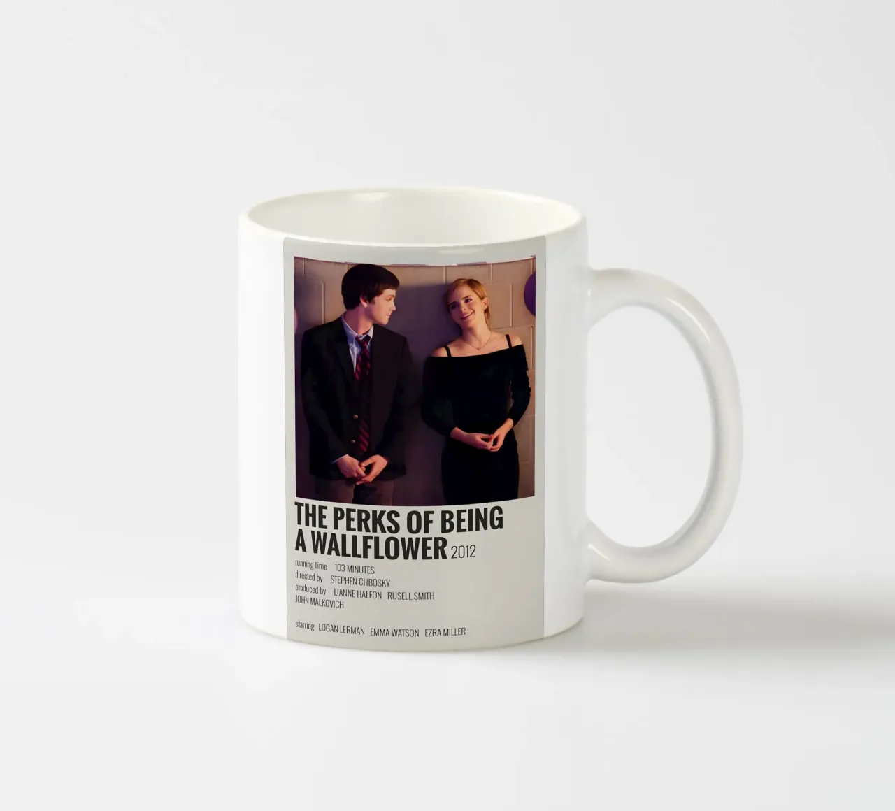 THE PERKS OF BEING A WALLFLOWER 2012 tazza in ceramica da MVFminimalist