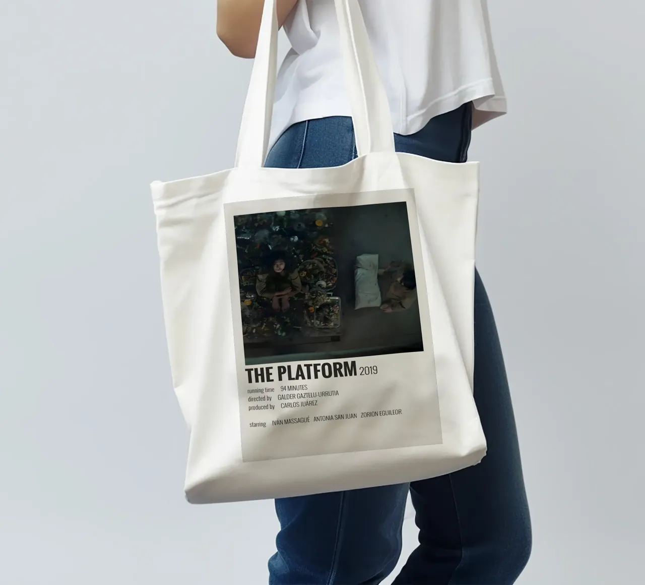 THE PLATFORM 2019 borsa in juta da MVFminimalist