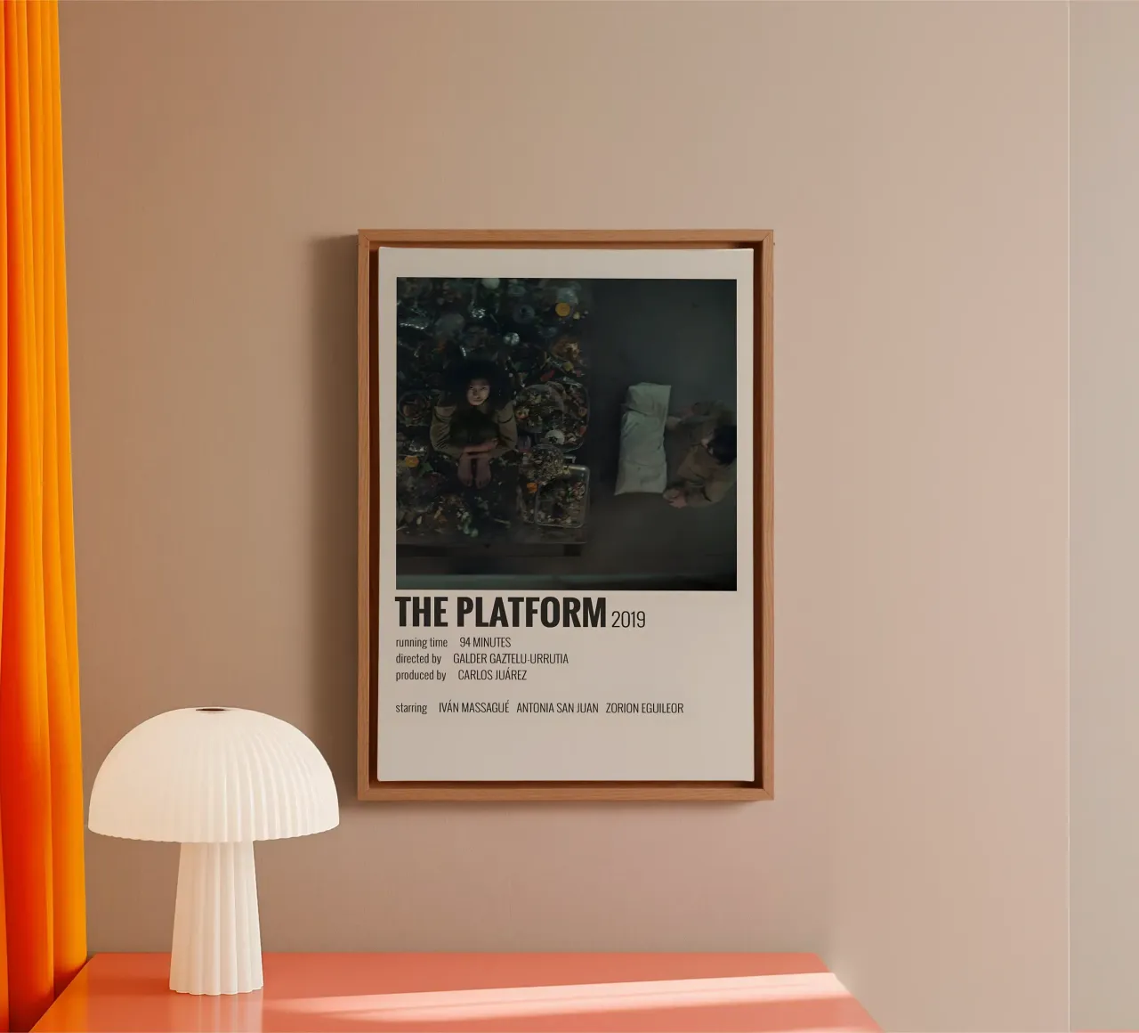 THE PLATFORM 2019 canvas by MVFminimalist