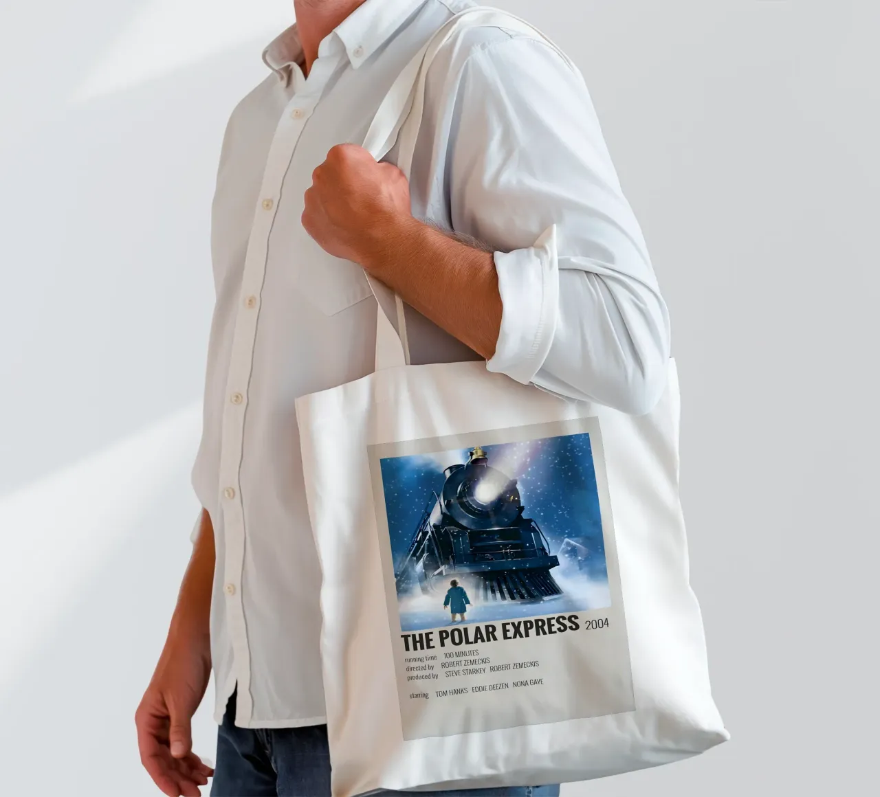 THE POLAR EXPRESS 2004 borsa in juta da MVFminimalist