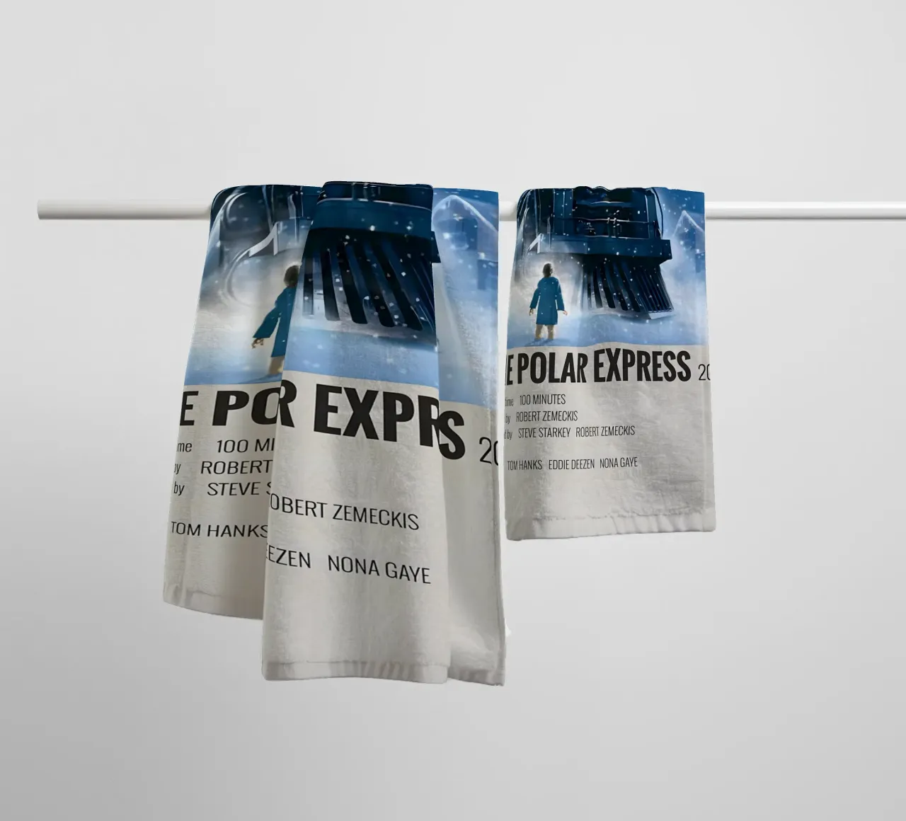 THE POLAR EXPRESS 2004 asciugamano da bagno da MVFminimalist